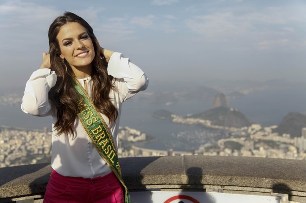 Miss Brasil Melissa Gurgel no Cristo (Foto: Daniel Scelza/Photorionews)