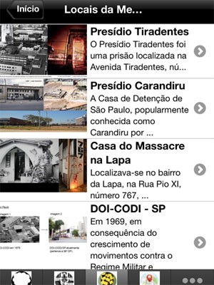 Printscreen de aplicativo criado por alunos do 9º ano (Foto: Reprodução) Printscreen de aplicativo criado por alunos do 9º ano (Foto: Reprodução)
