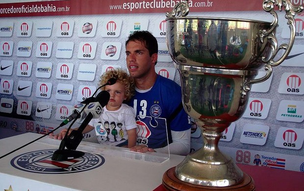 marcelo lomba e o filho joão (Foto: Divulgação / E.C. Bahia) marcelo lomba e o filho joão (Foto: Divulgação / E.C. Bahia)