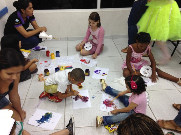 A noite é uma criança é um evento promovido pelo curso de Pedagogia da Estácio Zona Norte  (Foto: Marina Gadelha/Divulgação)
