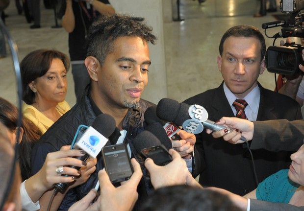 Jair Rodrigues  no velório de Jair Rodrigues  (Foto: Francisco Cepeda/AgNews-SP)