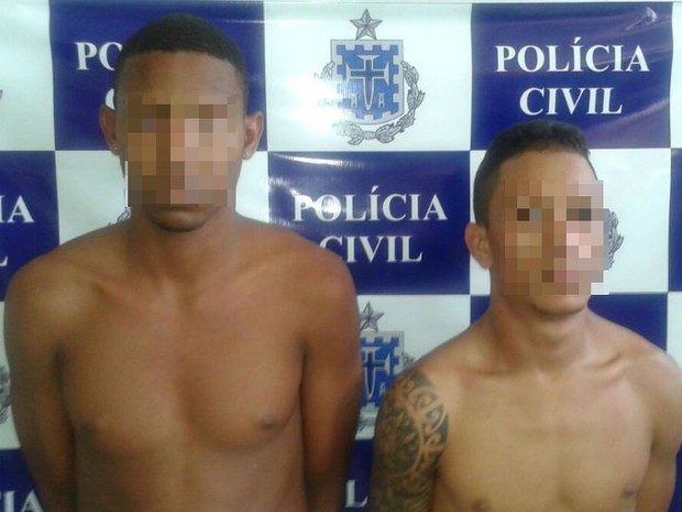 Além dos três mortos, outros dois suspeitos foram presos (Foto: Divulgação/Secretaria de Segurança Pública)