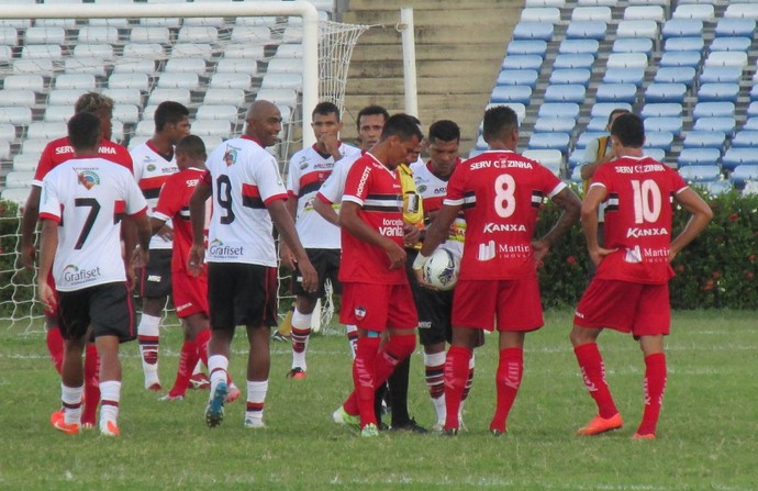 River-PI x Flamengo-PI (Foto: Renan Morais/GloboEsporte.com)