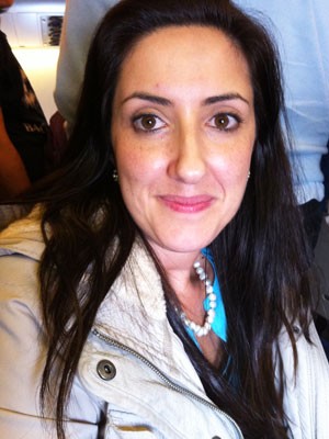 A professora Carolina Cerezuella, que já comprou clareador dental e castanhas nos EUA (Foto: Flávia Mantovani/G1)