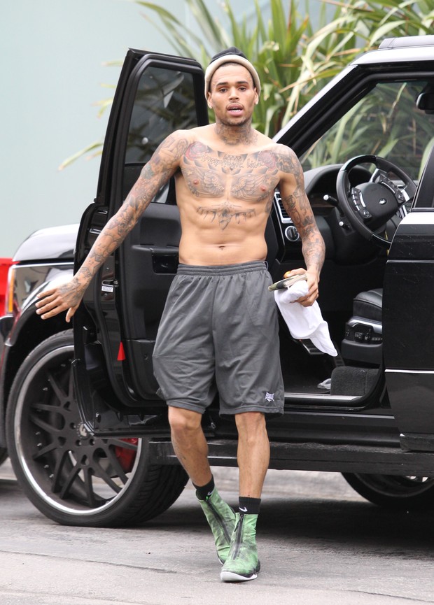 Chris Brown (Foto: Reprodução / Agência X17)