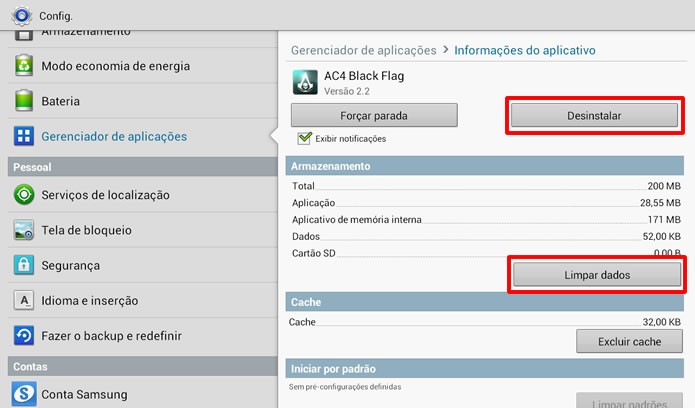 Clique nos apps identificados pelo Bluebox Heartbleed Scanner e limpe seus dados ou desinstale-os (Foto: Reprodução/Daniel Ribeiro)