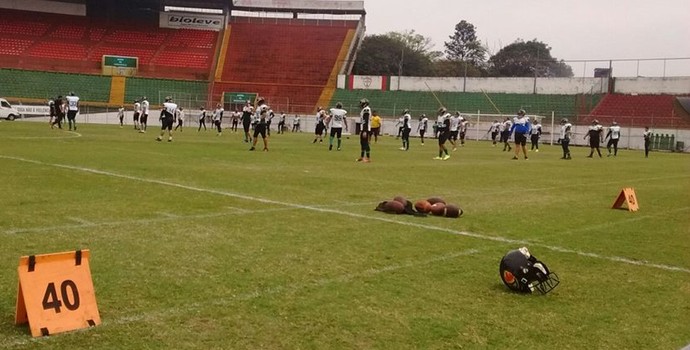 Cuiabá Arsenal, São Paulo Storm, futebol americano (Foto: Divulgação / Cuiabá Arsenal)