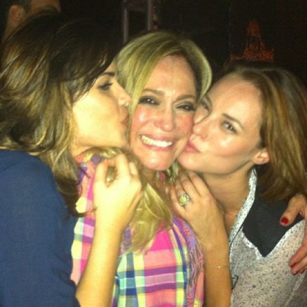Vanessa Giácomo, Susana Vieira e Paolla Olivera em festa no Rio (Foto: Instagram/ Reprodução)