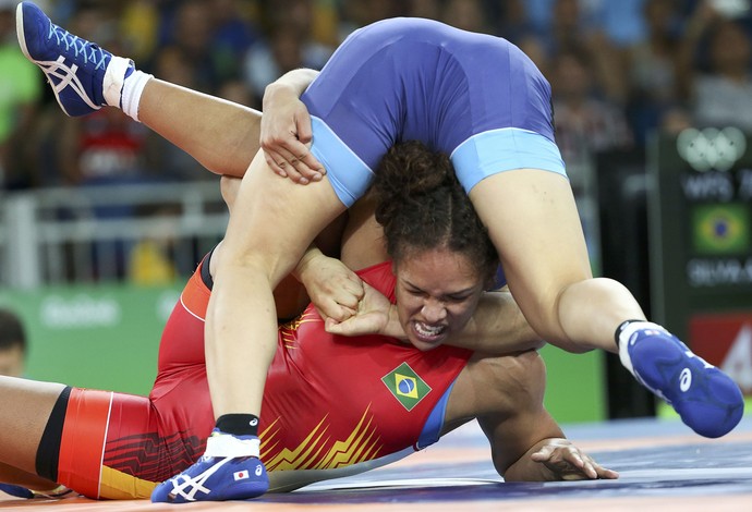 luta olímpica aline silva (Foto: Toru Hanai/Reuters )