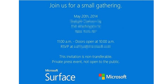Convite evento Microsoft (Foto: Reprodução/ Microsoft) Convite evento Microsoft (Foto: Reprodução/ Microsoft)