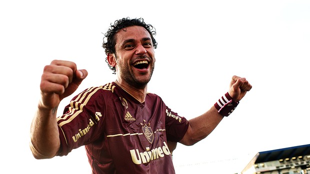 Fred atacante do Fluminense (Foto: AFP)