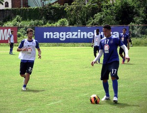 Hélder em treinamento tático do Bahia no Fazendão (Foto: Divulgação/E.C. Bahia)