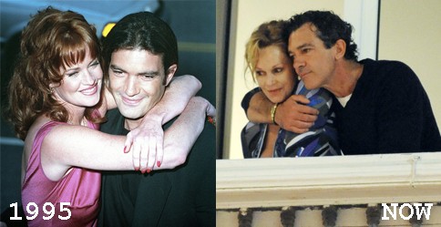 Melanie Griffith & Antonio Banderas, 1995 (Foto: .) Melanie Griffith & Antonio Banderas, 1995 (Foto: .)