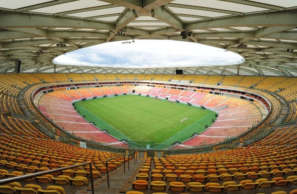 Arena da Amazônia em 2015 (Foto:  Roberto Carlos/Agecom)