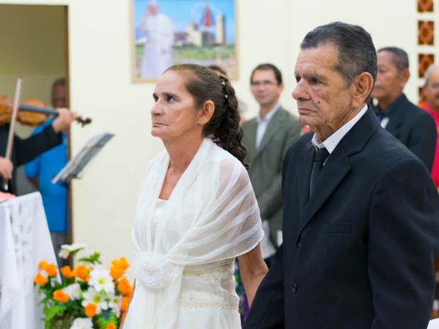 Casamento idosos  (Foto: Artur Santos/Arquivo pessoal)