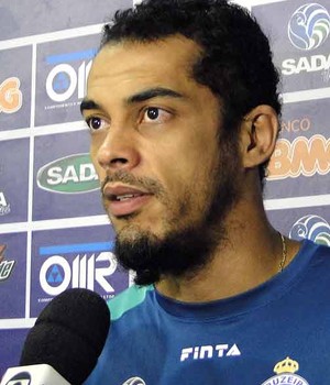 Acácio, jogador de vôlei do Cruzeiro (Foto: Gabriel Medeiros / Globoesporte.com)