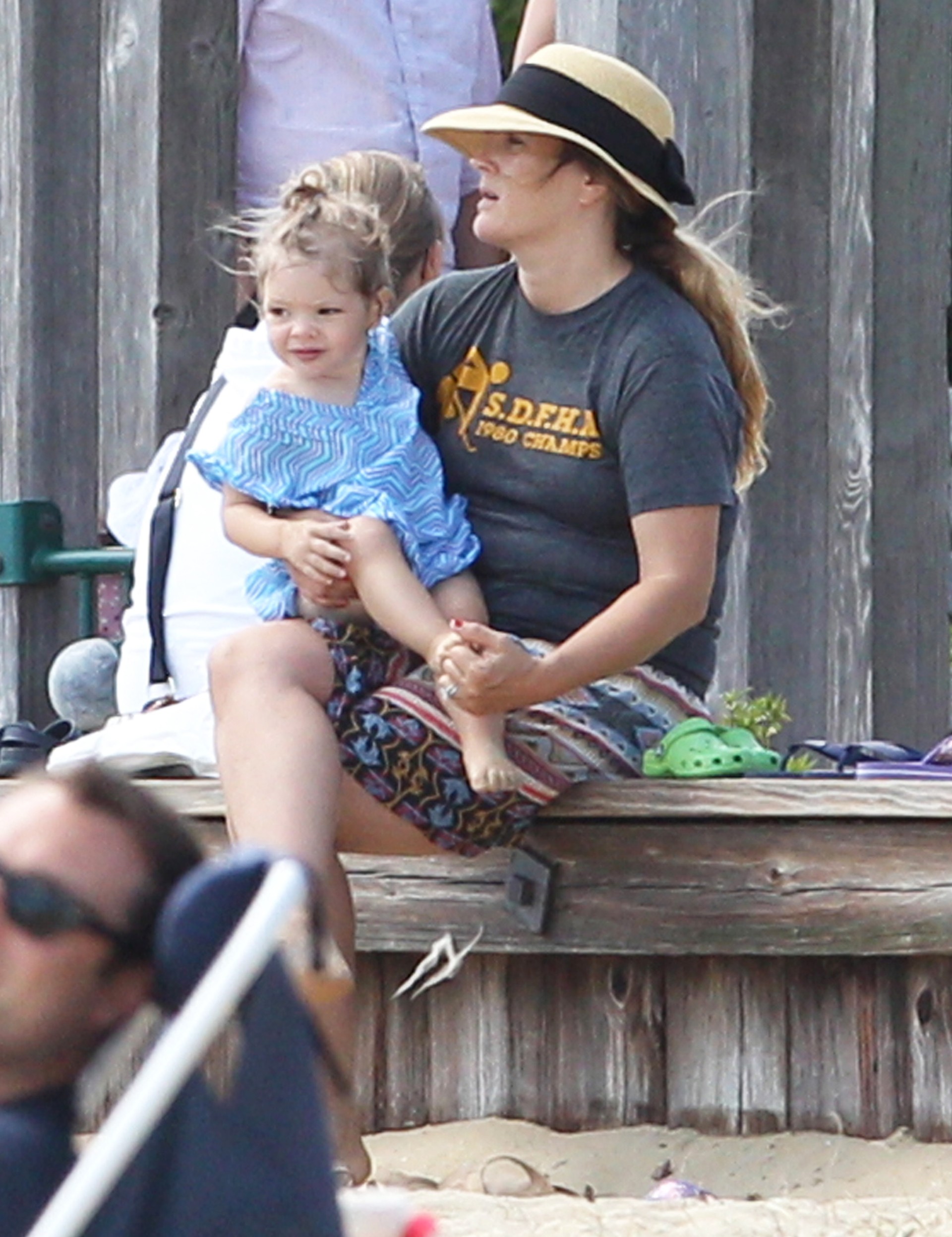 Drew Barrymore e Olive (Foto: Getty Images)