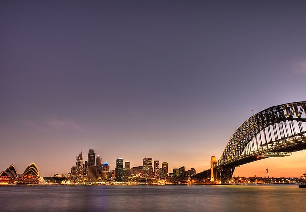 Sydney, cidade mais populosa da Austrália (Foto: Brendon Thorne/ Getty Images)