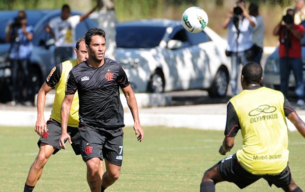 Treino do Ibson no Flamengo (Foto: Site oficial do Flamengo)