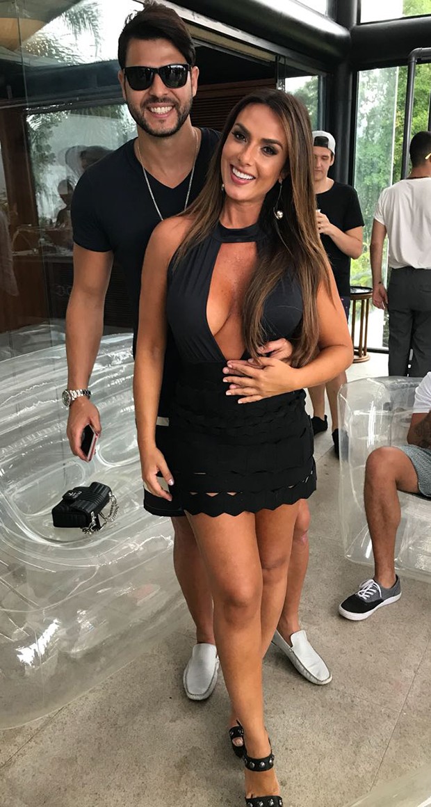 Nicole Bahls e Marcelo Bimbi (Foto: Ed. Globo) Nicole Bahls e Marcelo Bimbi (Foto: Ed. Globo)