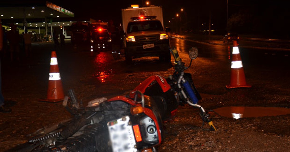 G1 Motociclista Morre Após Bater Em Mureta De Rodovia Em João Pessoa