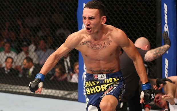 Max Holloway vence Justin Lawrence no UFC 150 (Foto: Getty Images)