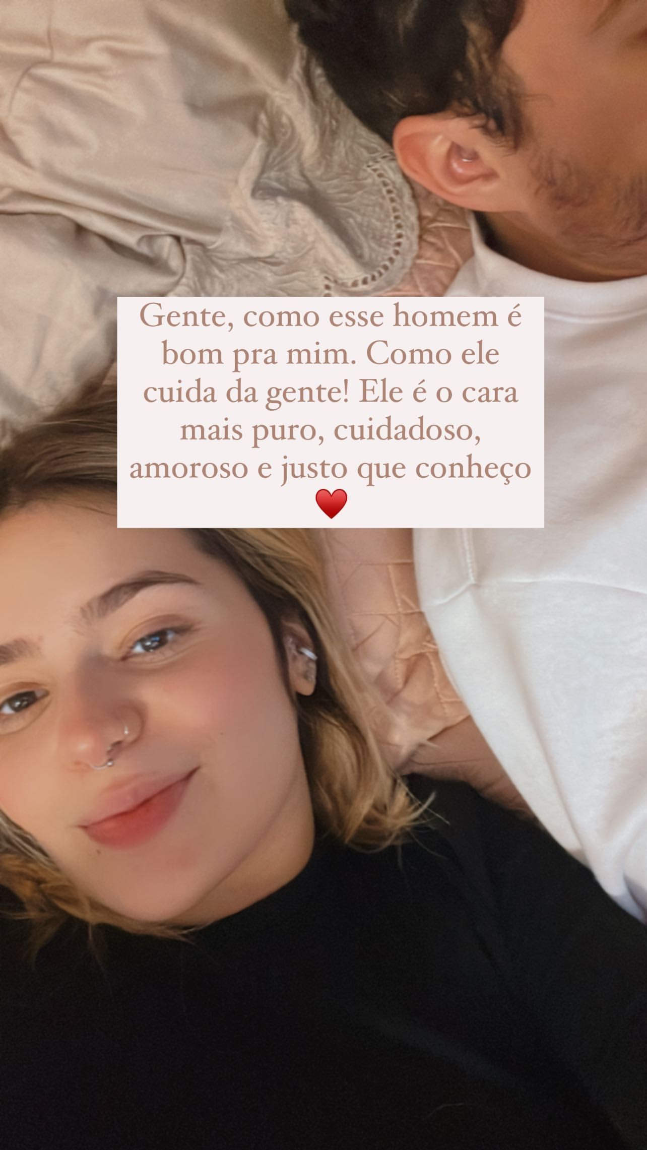 Viih Tube se declara a Eliezer (Foto: Reprodução/Instagram) Viih Tube se declara a Eliezer (Foto: Reprodução/Instagram)