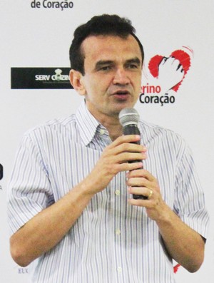 Elizeu Aguiar, presidente do River-PI (Foto: Náyra Macêdo/GLOBOESPORTE.COM)