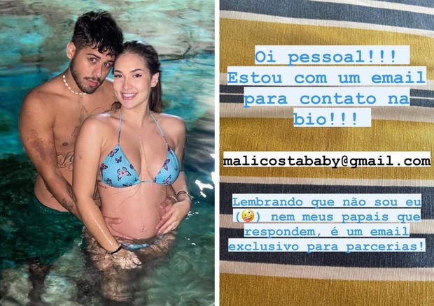 Virgínia Fonseca e Zé Felipe geram comentários ao abrir perfil da filha no Instagram para parcerias (Foto: Reprodução/Instagram)
