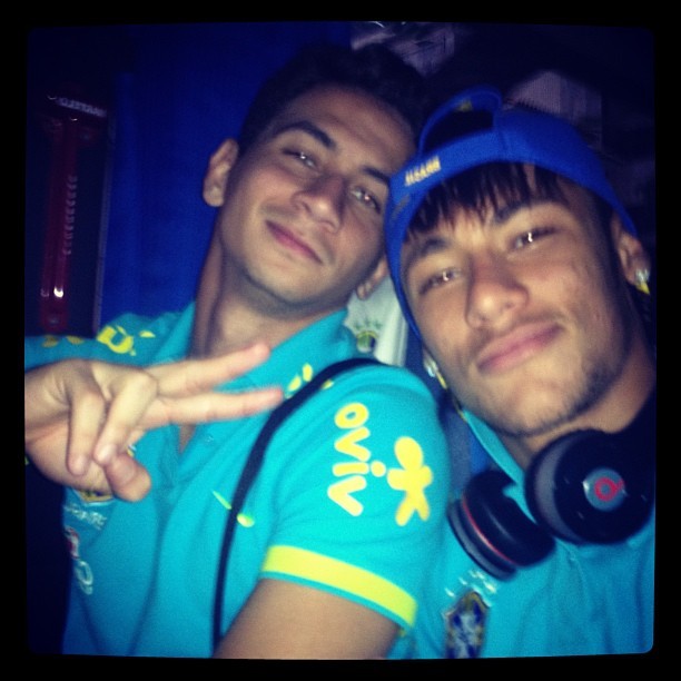 Neymar e Ganso (Foto: Divulgação / Instagram)
