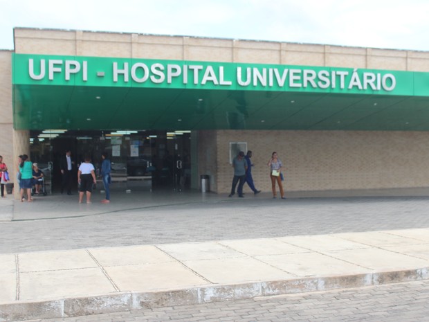 Hospital Universitário atende demanda das redes municipal e estadual de saúde (Foto: Carlos Rocha/ G1PI)
