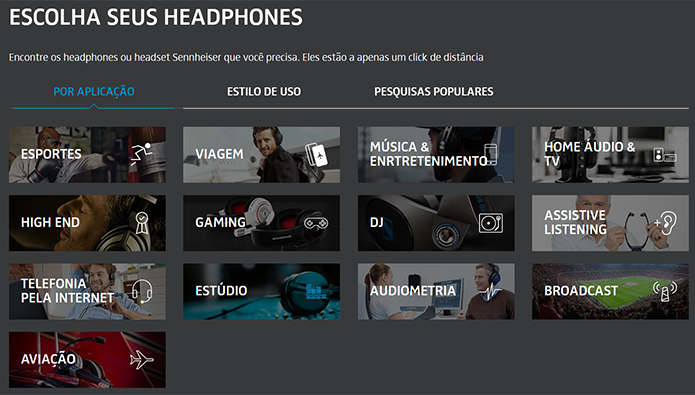 Sennheiser tem maior variedade de produtos profissionais (Foto: Reprodução/Filipe Garrett)