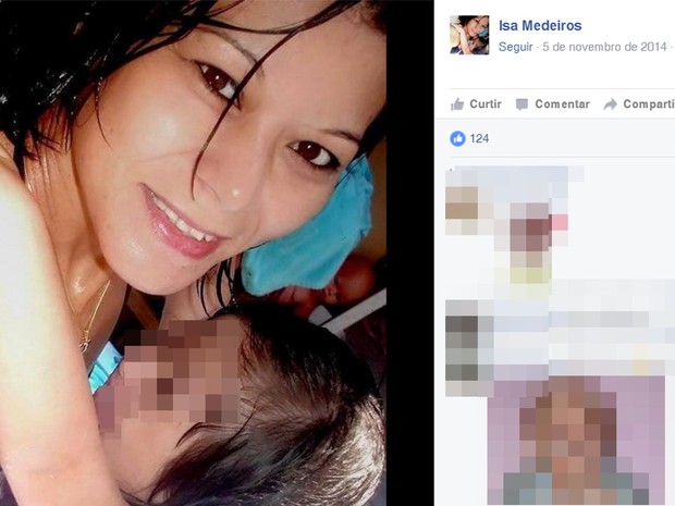 Isaura Alves Medeiros estava dormindo quando foi assassinada (Foto: Reprodução/Facebook)