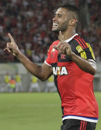 Kayke comemora gol Flamengo (Foto: Gilvan de Souza/ Flamengo oficial)
