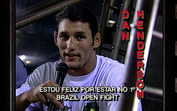 Dan Henderson Brazil Open Fight (Foto: Reprodução SporTV)