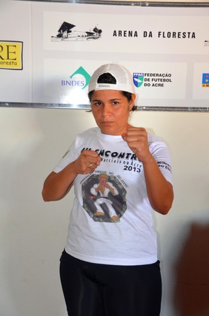 Michelle Farias, lutadora acreana (Foto: Nathacha Albuquerque)