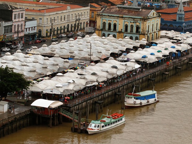 Mercado do Ver-o-peso é uma das principais atrações de Belém (Foto: Oswaldo Forte / O Liberal)