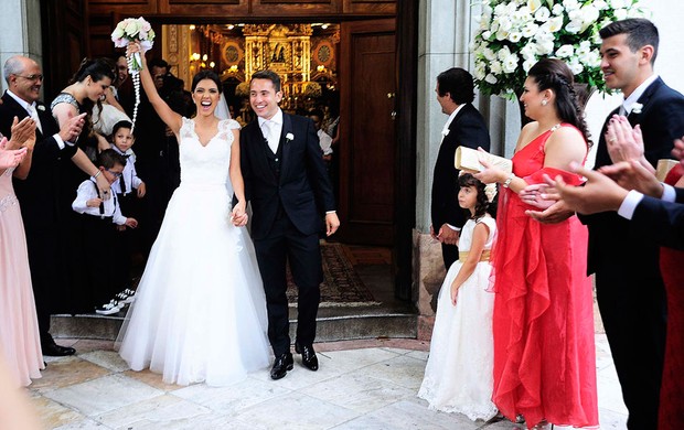 casamento do Everton Ribeiro (Foto: Marcos Ribolli / Globoesporte.com)