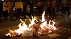 BH tem protesto contra alta da tarifa do ônibus (Pedro Ângelo/G1)