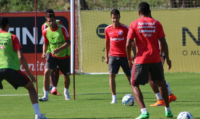 Nilmar no treino do Inter (Foto: Eduardo Deconto/GloboEsporte.com) Nilmar no treino do Inter (Foto: Eduardo Deconto/GloboEsporte.com)