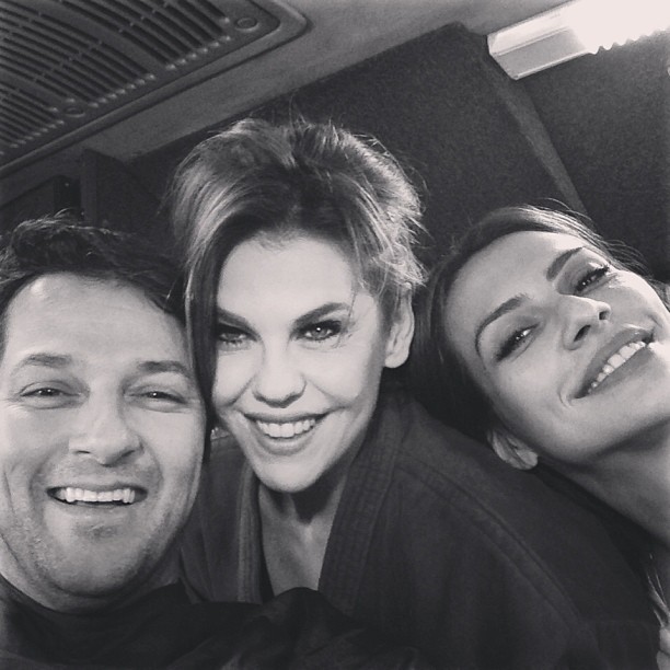 Marcelo Serrado, Bárbara Paz e Cleo Pires (Foto: Instagram/ Reprodução)