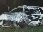 Acidente com três carros deixa um morto e 3 feridos em Pedregulho, SP