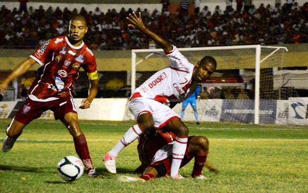 Potiguar x América-RN, no Estádio Nogueirão, em Mossoró (Foto: Wilson Moreno/Gazeta do Oeste)