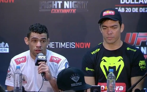 Renan Barã e Lyoto Machida (Foto: Reprodução)