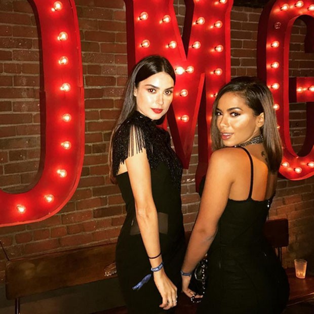 Thaila Ayala e Anitta em Los Angeles, nos Estados Unidos (Foto: Instagram/ Reprodução)
