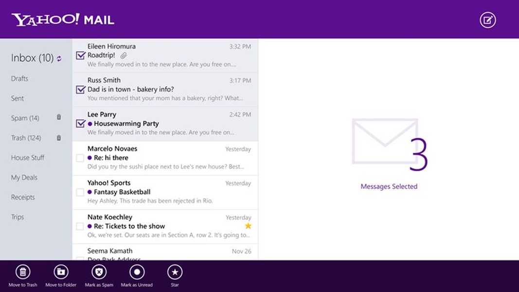 download yahoo mail news weather