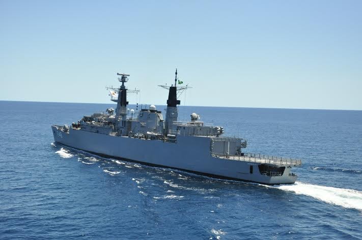 Três navios de guerra da Marinha do Brasil estarão atracados no Porto de Vitória para visitação Espírito Santo (Foto: Divulgação/ Marinha do Brasil)