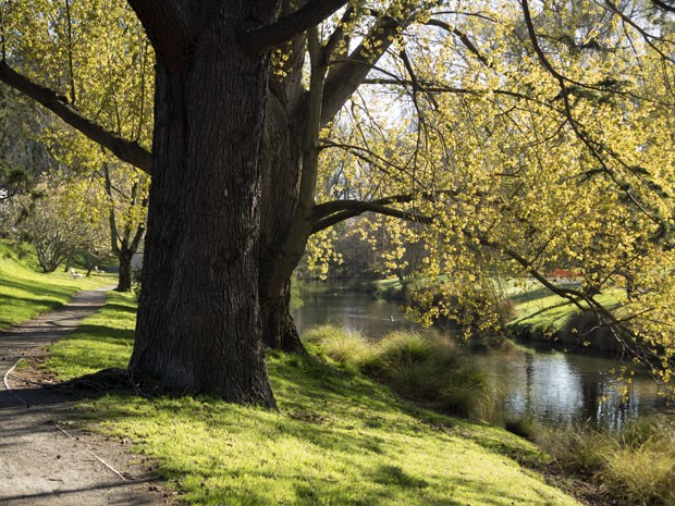 Jardim Botânico em Christchurch, na Nova Zelândia (Foto: Robert Harding/ AFP)