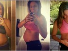 Fernanda Gentil chega à reta final da gravidez com 11 quilos a mais