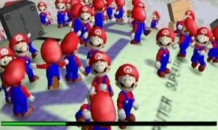 Super Mario 128, em 2000 (Foto: Reprodução)